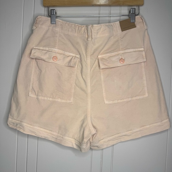 Peachy pink American Eagle cargo shorts! - Picture 4 of 10